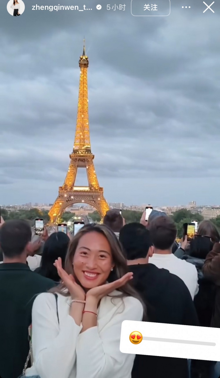 郑钦文：获胜后需要喊出来振奋士气 去年红土失利给了我很多思考